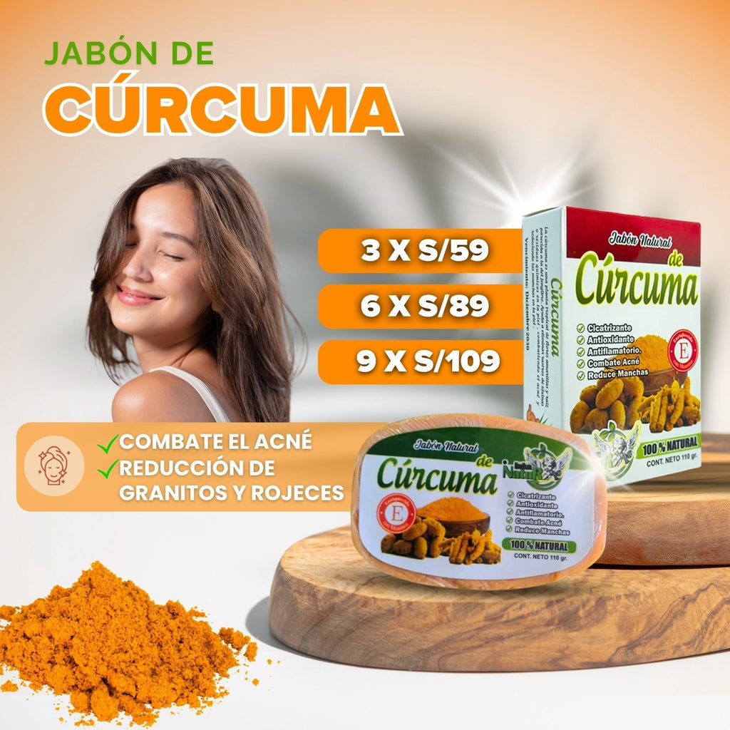 EL JABON MAS VIRAL DE INTERNET - JABON DE CURCUMA