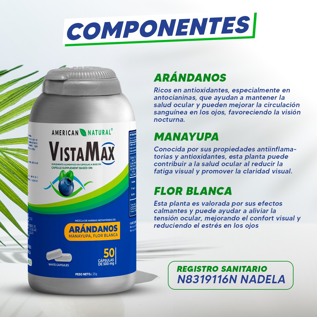 "VistaMax® – Mejora Tu Visión de Forma Natural"
