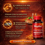 MegaRed Omega 3s® – Impulsa tu testosterona y energía natural con Aceite de Krill de alta pureza.