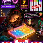 PIZARRA DE DIBUJO LED MAGIC PREMIUM 💫