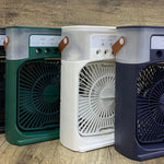 VENTILADOR ENFRIADOR 3 EN 1 + VENTILADOR PORTATIL DE REGALO